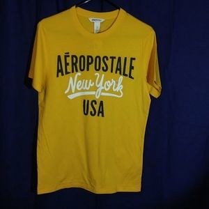 Kids AEROPOSTALE TEE SHIRT. SIZE SMALL YELLOW COLO
